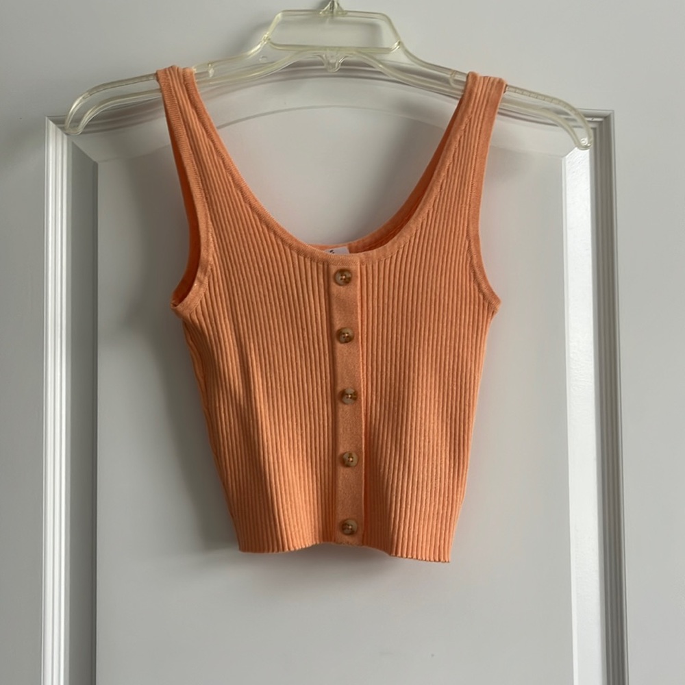 divided by H&M peach tank top